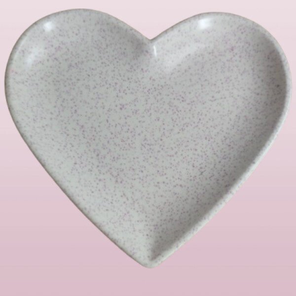L'éclat d'Elodie - Jesmonite - Coupelle coeur Leclat dElodie Jesmonite Coupelle coeur 1