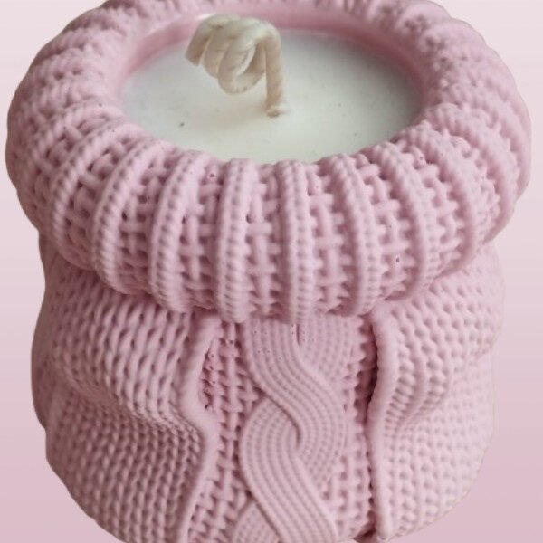 L'éclat d'Elodie - bougie Jesmo rose Leclat dElodie bougie Jesmo rose