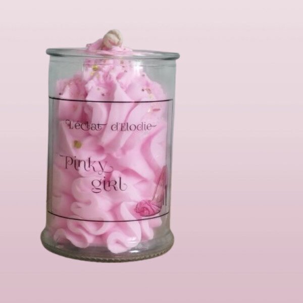 Leclat dElodie bougie pinky girl