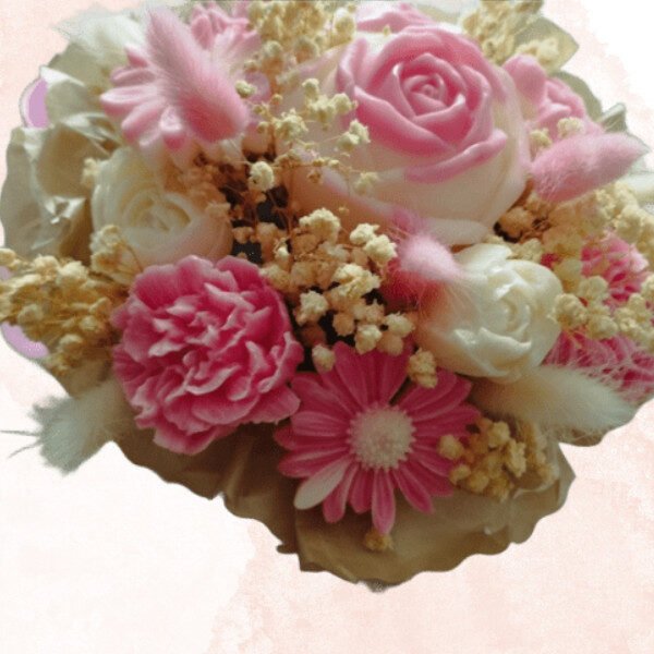 L'éclat d'Elodie - bouquet de cire mariage retouche Leclat dElodie bouquet de cire mariage retouche